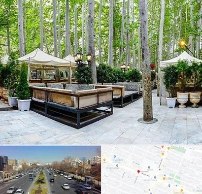 باغ رستوران در بلوار معلم مشهد