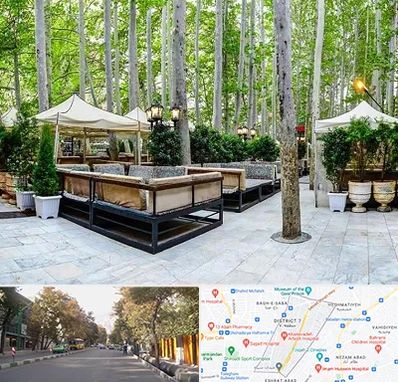 باغ رستوران در شریعتی