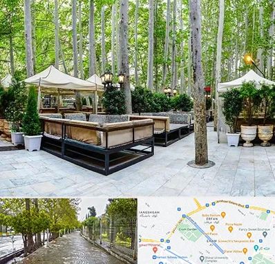 باغ رستوران در خیابان ارم شیراز