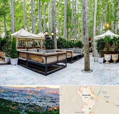 باغ رستوران در سنندج