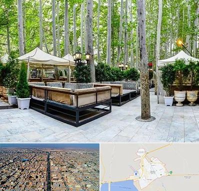 باغ رستوران در بندر ماهشهر