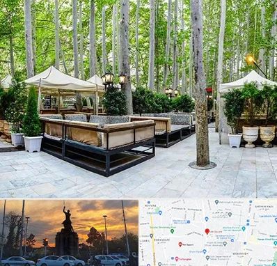 باغ رستوران در میدان حر