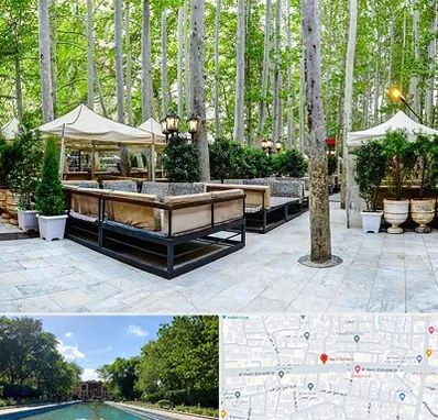 باغ رستوران در هشت بهشت اصفهان