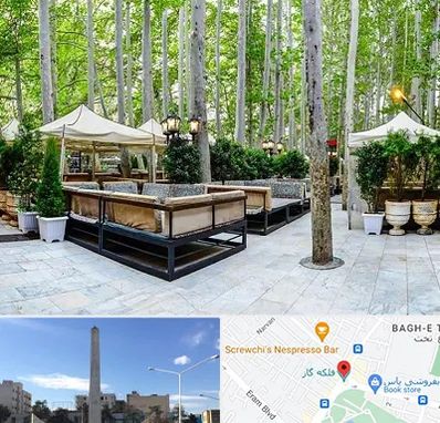 باغ رستوران در فلکه گاز شیراز