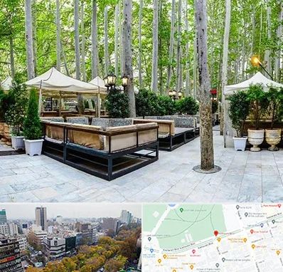 باغ رستوران در بلوار کشاورز