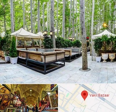 باغ رستوران در بازار وکیل شیراز