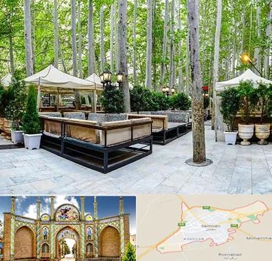 باغ رستوران در سمنان
