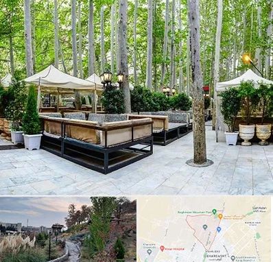 باغ رستوران در باغستان کرج