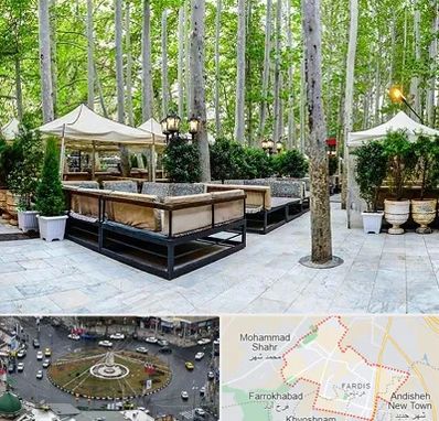 باغ رستوران در فردیس کرج