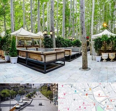 باغ رستوران در خیابان زند شیراز