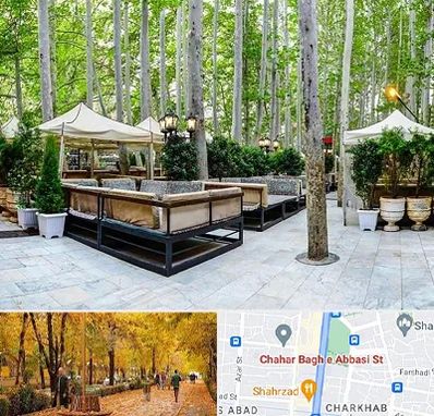 باغ رستوران در چهارباغ اصفهان