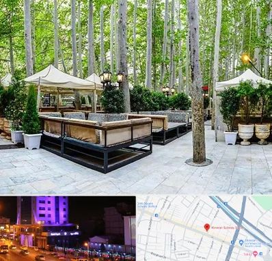 باغ رستوران در آبرسان تبریز