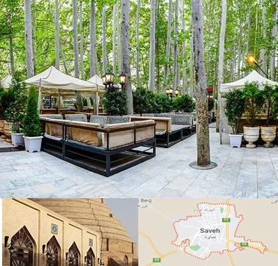 باغ رستوران در ساوه
