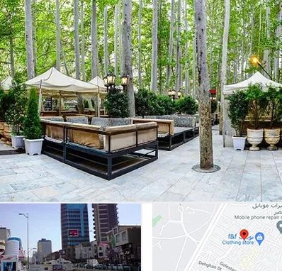 باغ رستوران در چهارراه طالقانی کرج