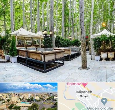 باغ رستوران در میانه