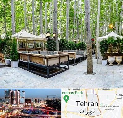 باغ رستوران در صادقیه 