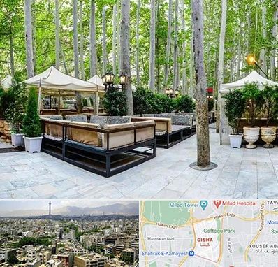 باغ رستوران در گیشا