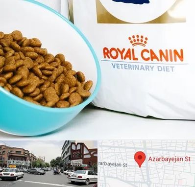 فروشگاه رویال کنین در خیابان آذربایجان