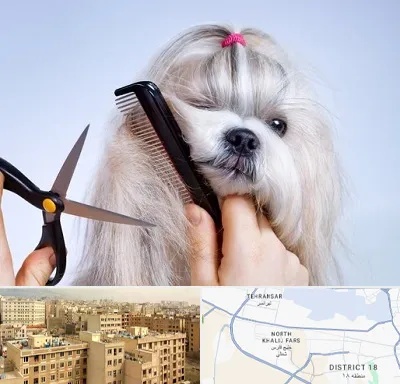 آرایشگاه حیوانات خانگی در جنوب غرب تهران