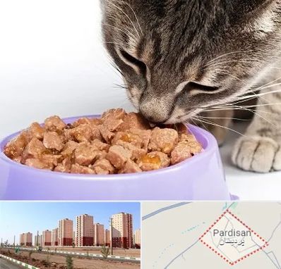 فروشگاه غذای گربه در پردیسان قم
