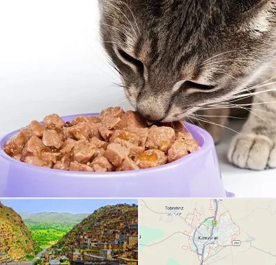 فروشگاه غذای گربه در کامیاران