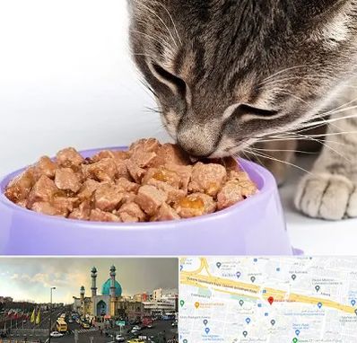 فروشگاه غذای گربه در رسالت