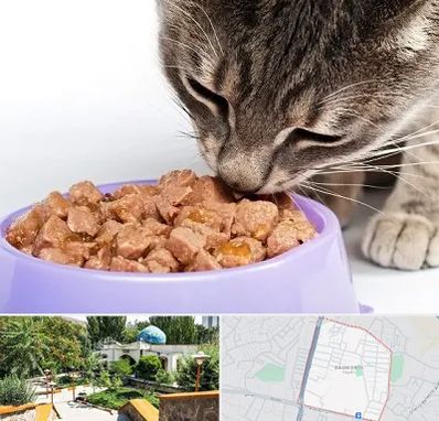 فروشگاه غذای گربه در باغمیشه تبریز