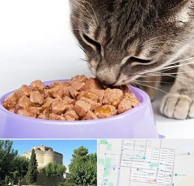 فروشگاه غذای گربه در مرداویج اصفهان