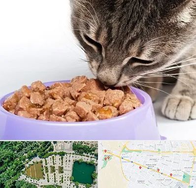 فروشگاه غذای گربه در وکیل آباد مشهد