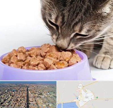 فروشگاه غذای گربه در بندر ماهشهر