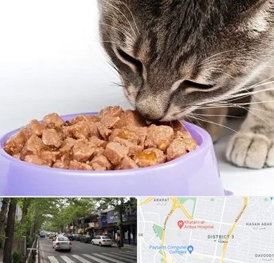 فروشگاه غذای گربه در ظفر 