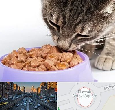 فروشگاه غذای گربه در نواب