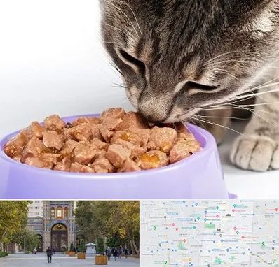 فروشگاه غذای گربه در منطقه 12 تهران