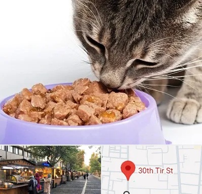 فروشگاه غذای گربه در سی تیر