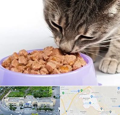 فروشگاه غذای گربه در نسیم شهر