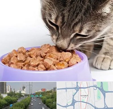 فروشگاه غذای گربه در توانیر