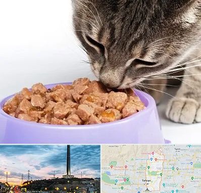 فروشگاه غذای گربه در منطقه 2 تهران