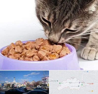 فروشگاه غذای گربه در ماهدشت کرج