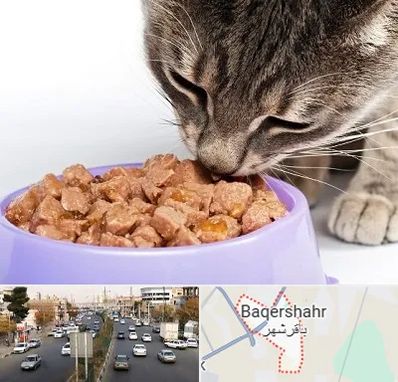 فروشگاه غذای گربه در باقرشهر