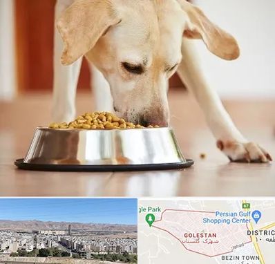 فروشگاه غذای سگ در شهرک گلستان شیراز