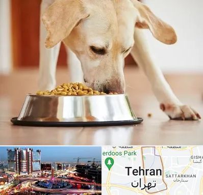 فروشگاه غذای سگ در صادقیه 
