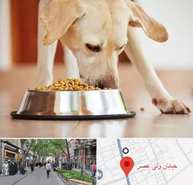 فروشگاه غذای سگ در ولیعصر شهریار