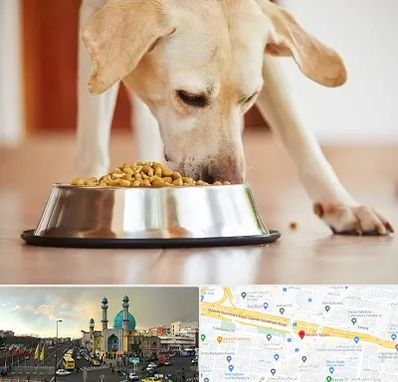 فروشگاه غذای سگ در رسالت