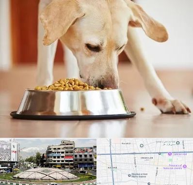 فروشگاه غذای سگ در مرکز تهران