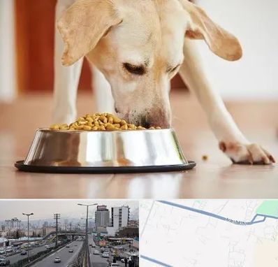 فروشگاه غذای سگ در بلوار ارتش