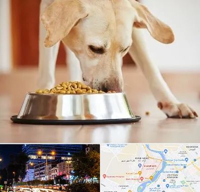 فروشگاه غذای سگ در کیانپارس اهواز