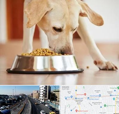 فروشگاه غذای سگ در پیروزی