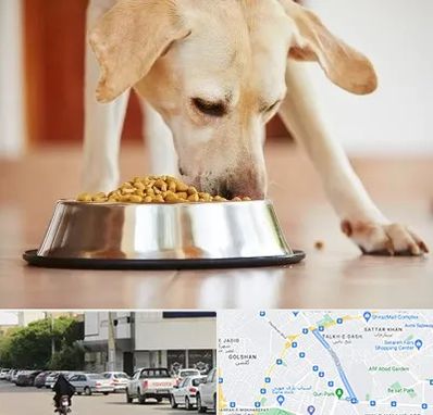 فروشگاه غذای سگ در قدوسی شرقی شیراز