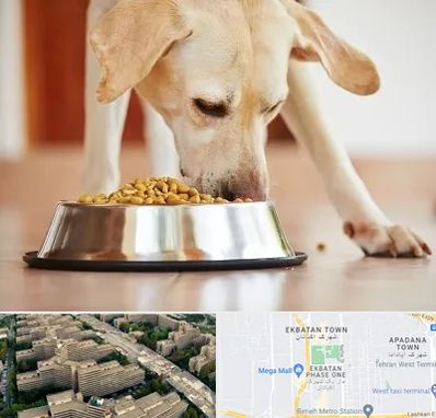 فروشگاه غذای سگ در اکباتان 