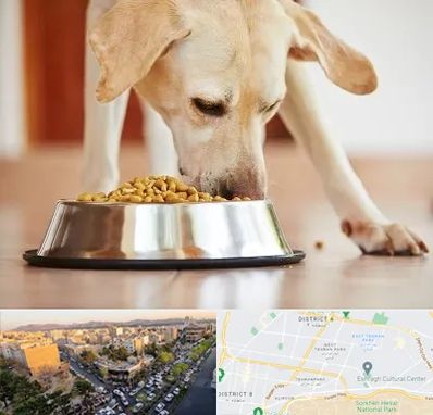 فروشگاه غذای سگ در تهرانپارس 